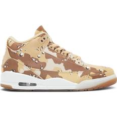 Brown - Women Basketball Shoes Nike Air Jordan 3 W - Desert Camo