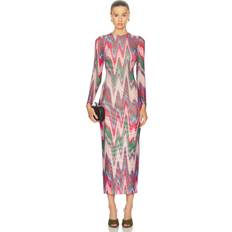 Lange Kleider - Mehrfarbig PatBO KLEID in Multi Pink. also in M, S, XS