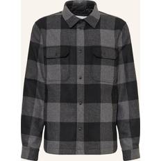 Woolrich Chaquetas Woolrich Alaskan Wool Check Overshirt - Grey