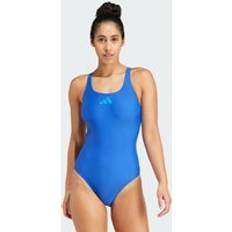 Adidas Uimapuvut Adidas 3 Bar Logo Swimsuit - Royal Blue/Bright Royal