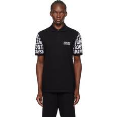 Versace Jeans Couture Goth Polo T Shirt Black