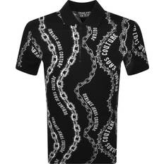 Versace Jeans Couture Black Chain Polo E899-BLACK