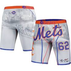 Ethika Men Men's Underwear Ethika Men's White New York Mets Jerseyscape Boxer Briefs