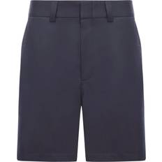 Gucci Men Shorts Gucci Tailored shorts with Web decoration Man Blue