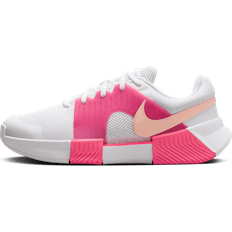 Nike Pink Ketchersportsko Nike Zoom GP Challenge 1-tennissko til kvinder hardcourt hvid