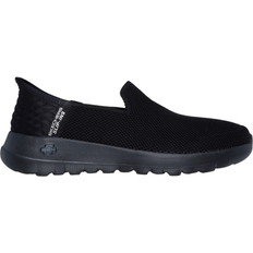 Skechers Women's Slip-ins: GO WALK Joy Vela Slip-On Shoes 11.0 Black Textile Vegan Machine Washable 11.0