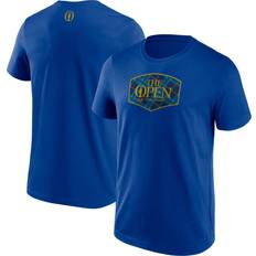 3XL Children's Clothing Fanatics The Open 152nd Royal Troon T-Shirt mit Grübchen-Grafik – Blau