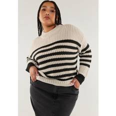 Clothing Yours Chunky Knit Jumper Light Beige