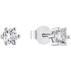Amor Örhängen Amor Ohrstecker für Damen und Herren, Unisex, 925 Sterling Silber, Zirkonia synth. Ohrringe