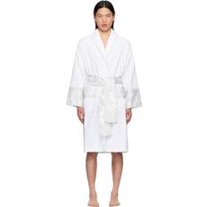 Versace Nachtwäsche Versace Underwear White 'I Heart Baroque' Robe