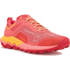 Mizuno Wave Ibuki 4 Trailrunningskor - Dubarry/White/Citrus