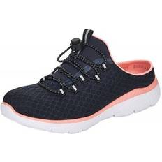 Rieker 40 Træsko Rieker Damen Clogs M5090-14 blau Gr