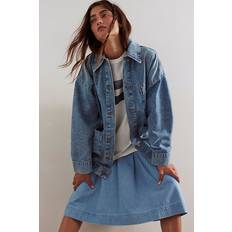 Denim Outerwear Free People We The Amelia Denim Jacket Got The Blues