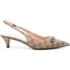 Shoes Gucci Gg Motif Slingback Pumps