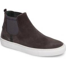 Ted Baker Boots Ted Baker Men's Lykeen Chelsea Boot In Grey Suede Grey