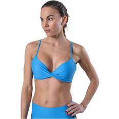 Azul Tops de bikini Olina Push Up - Blue