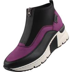 Rieker Damen Schuhe Rieker damen stiefelette high top lila schwarz n6352-30 komfort