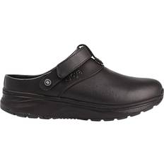 Joya womens shoes iq sr casual hook and loop clogs leather