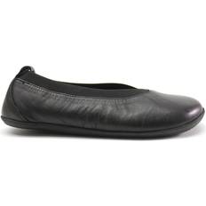 Vivobarefoot Opanka Ballerina Leather Women's Bellies Shoes Obsidian Women x