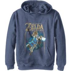 Children's Clothing Fifth Sun Sold by: Top Tees Apparel, Boy Nintendo Legend of Zelda Breath of the Wild Arch Pull Over Hoodie Navy Blue Heather