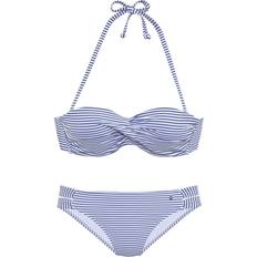 S.Oliver Damen Badeanzüge s.Oliver Bügel-bandeau-bikini für Damen Blau