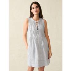 Faherty Isha Linen Mini Dress