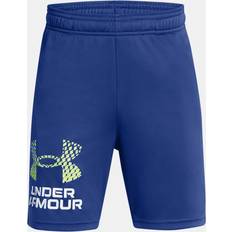 L Tracksuits Children's Clothing Under Armour Boys' UA Tech Logo Shorts Blue YLG