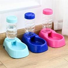 Shein 1pc Small Pet Automatic Water Feeder & Food Bowl, PP Water Storage Container For Cats