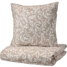 IKEA Vårbräcka Bettbezug Weiß, Beige (220x155cm)