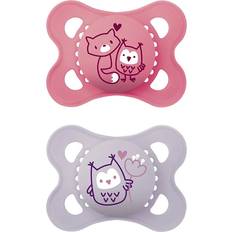 Mam Original 0-6m Silikone Pink