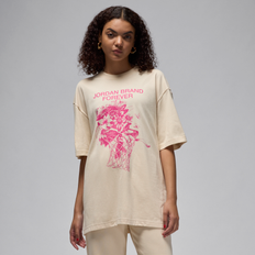 Jordan Oversize T-Shirt Mit Grafik - Braun