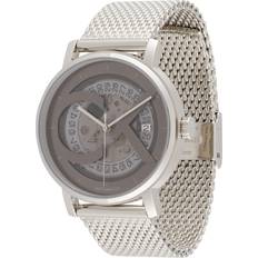 Uhren Calvin Klein automatic watch, Silver, Men Ilver