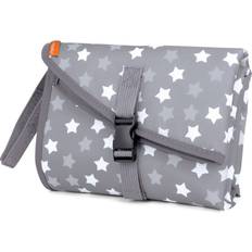 On-The-Go Changing Mat Grey Stars