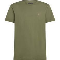 Tommy Hilfiger Herre T-skjorter Tommy Hilfiger ESSENTIAL REG FIT SOLID TEE Green