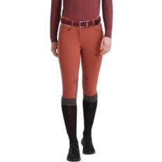 Orange Pferdepeitschen Reithose Damen Horse Pilot X-Design Orange