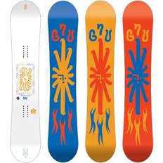 158 cm Snowboards GNU Headspace 2025 Snowboard à motifs uni 155W