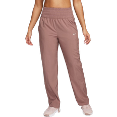 XXS Pants Nike Dri-FIT One Women's Ultra High-Waisted Pants - Smokey Mauve/White