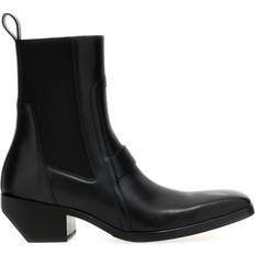 Rick Owens Ankle Boots Rick Owens Heeled Silver - Black