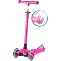 Cheap Kick Scooters LifeMaster 3 Wheel Kick Scooter Pink