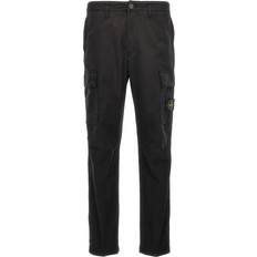 Stone Island Men Trousers & Shorts Stone Island Bdg Cargo Trs Sn44 Black