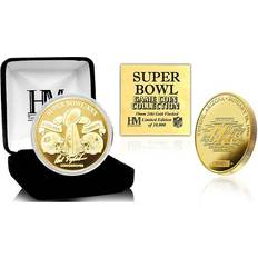 Dallas Cowboys Sports Fan Products Highland Mint Super Bowl XXX Gold Flip Coin NFL Münze 39mm, vergoldet