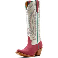 Ariat Pink Boots Ariat Women's Ambrose Western Boots Raspberry Suede