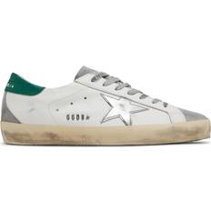 GOLDEN GOOSE Super Star M - White/Grey/Silver/Green