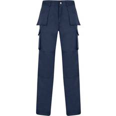 Work Clothes Absolute Apparel Workwear Utility Cargo Trouser Navy 36S