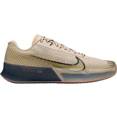 Nike Textile Racket Sport Shoes Nike Court Vapor 11 Premium M - Sanddrift/Thunder Blue/Gum Medium Brown/Metallic Gold