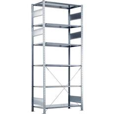 Boltless Starting Section Silver Hyllsystem 100x250cm