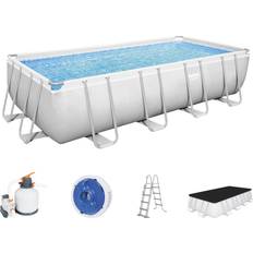 Bestway Piscines Hors Sol Bestway Power Steel Frame Pool Set 5.49x2.74x1.22m