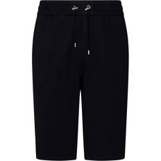 Balmain Men Shorts Balmain Cotton-Blend Bermuda Shorts black