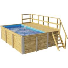 Pools Weka Solid Wood Pool 595 4.9x3.15x1.03m