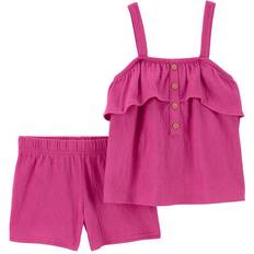 S Other Sets Children's Clothing Carter's Toddler Girls Short Set, 4t, Pink 4t